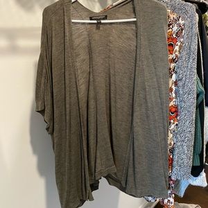 Short sleeve cardigan